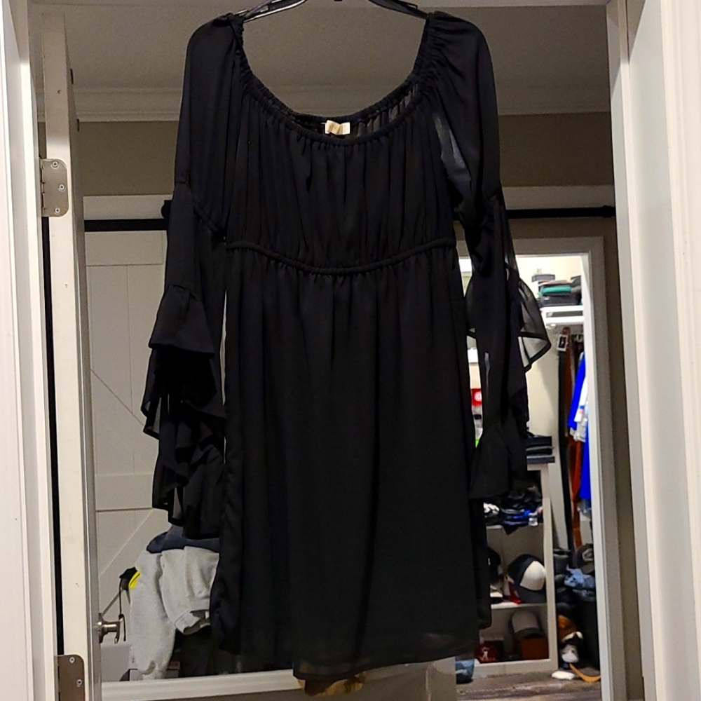 Entropy black dress size large